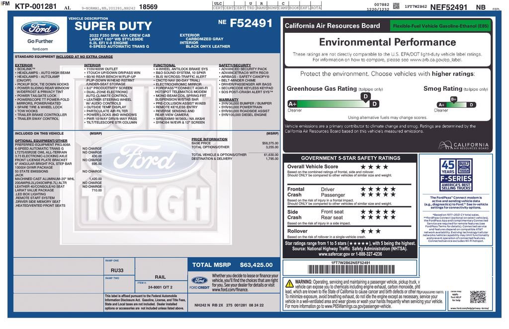 Certified 2022 Ford F250 Lariat w/ Lariat Value Package image 6