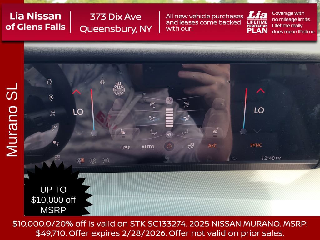 New 2025 Nissan Murano SL w/ Cargo Package image 21