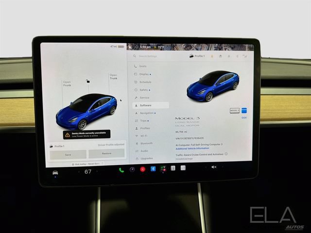 Used 2020 Tesla Model 3 Long Range AWD/4WD image 39