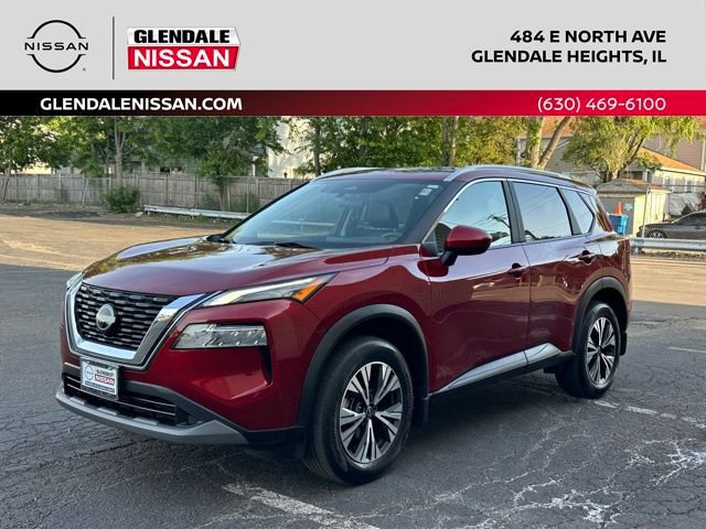 Certified 2023 Nissan Rogue SV w/ SV Premium B Package AWD/4WD image 1