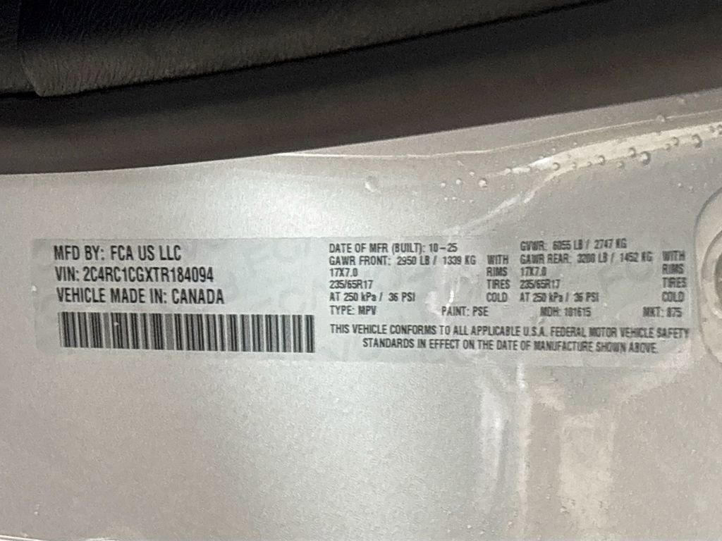New 2026 Chrysler Voyager LX image 23