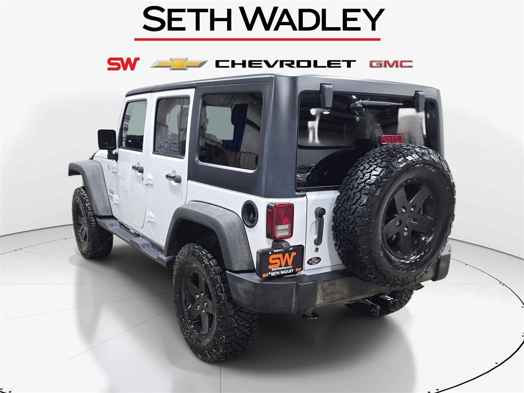 Used 2017 Jeep Wrangler Unlimited Sport w/ Quick Order Package 24S image 5