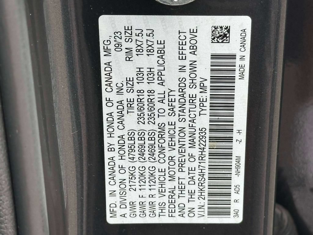 Certified 2024 Honda CR-V EX-L image 16