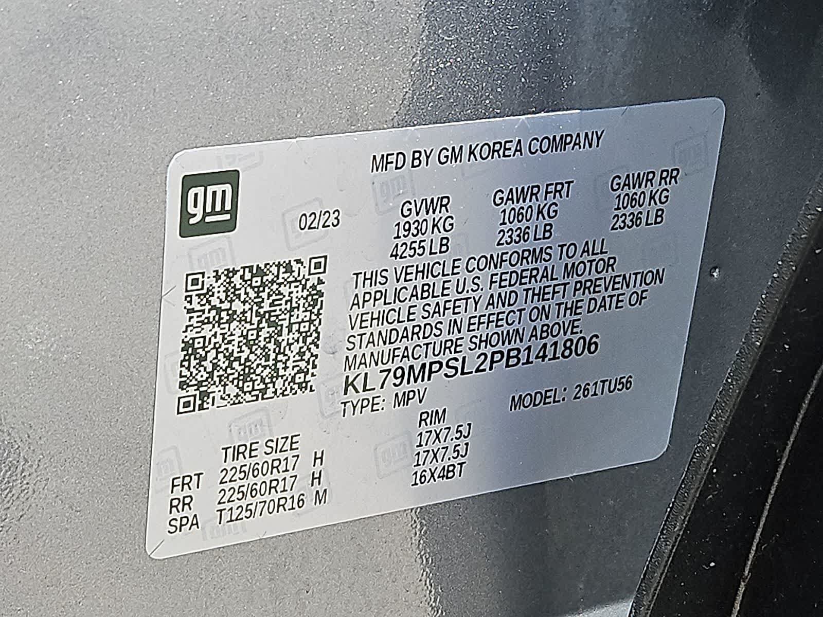 Certified 2023 Chevrolet TrailBlazer LT FWD image 37