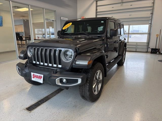 Used 2021 Jeep Wrangler Unlimited Sahara w/ Uconnect 4C Nav & Sound Group image 5