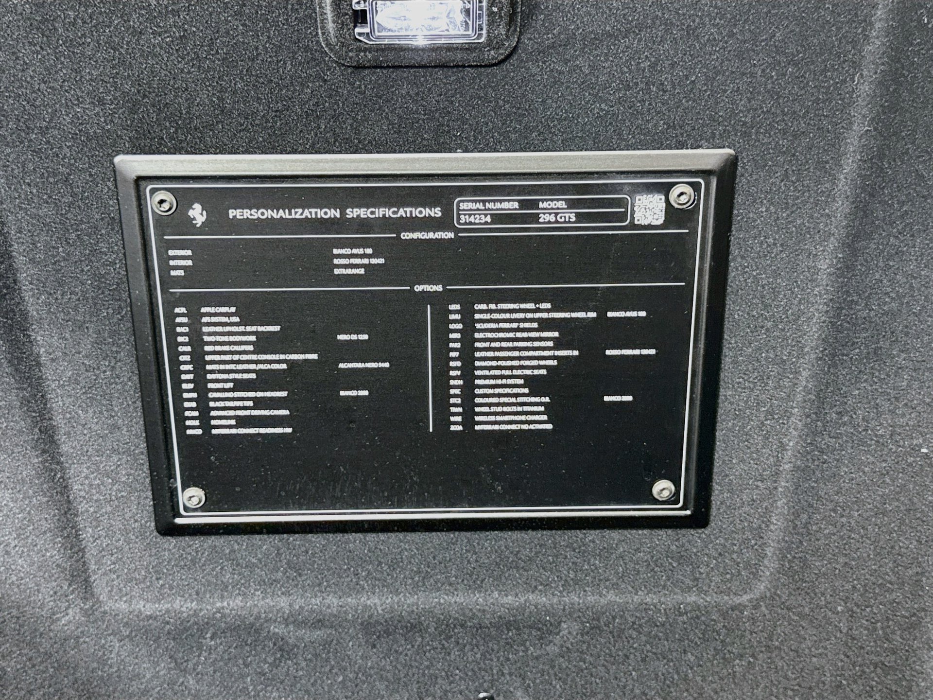 Certified 2025 Ferrari 296 GTS RWD image 28