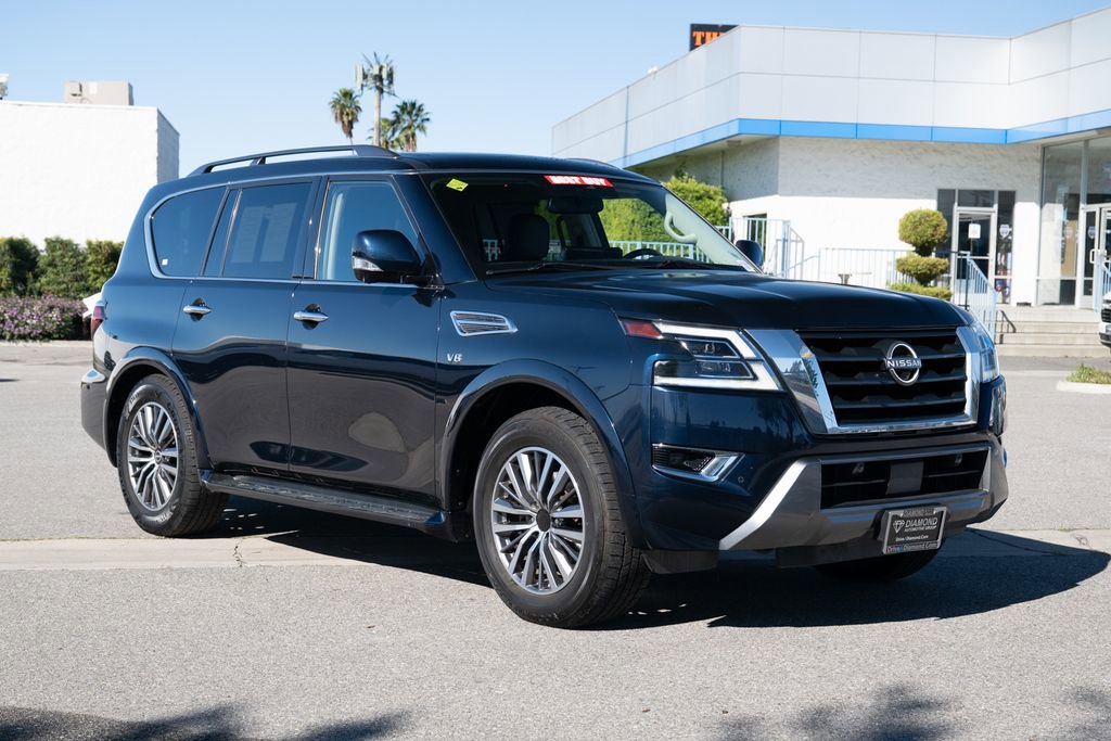 Used 2021 Nissan Armada SL w/ Captain's Chairs Package