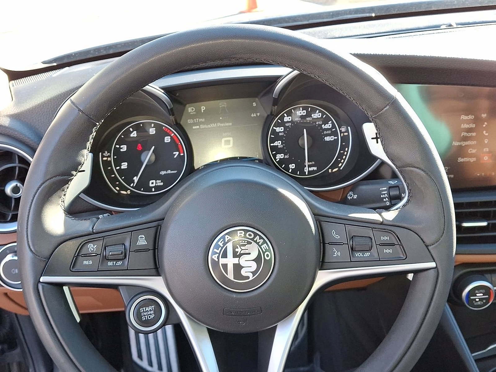 Used 2019 Alfa Romeo Giulia Ti Sport w/ Quick Order Package 22S Sport image 16