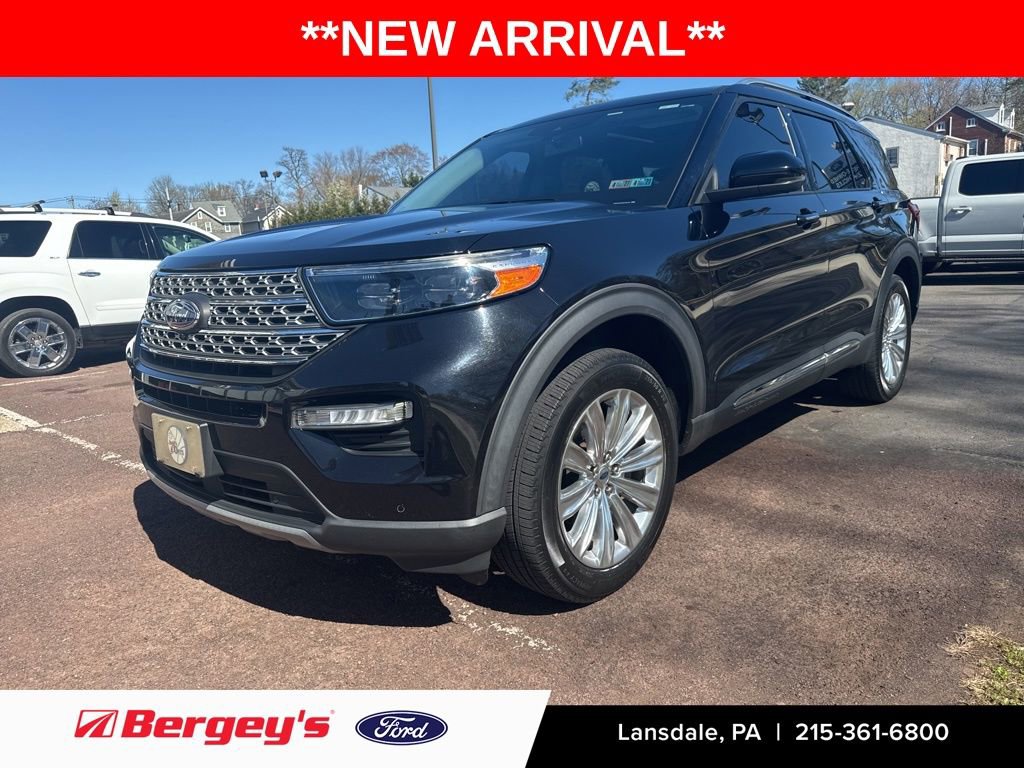 Used 2021 Ford Explorer Limited w/ Equipment Group 301A AWD/4WD image 1