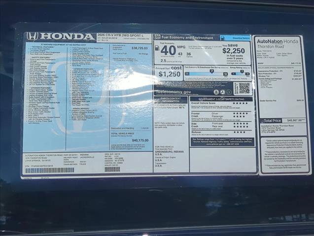 New 2026 Honda CR-V Sport-L image 22