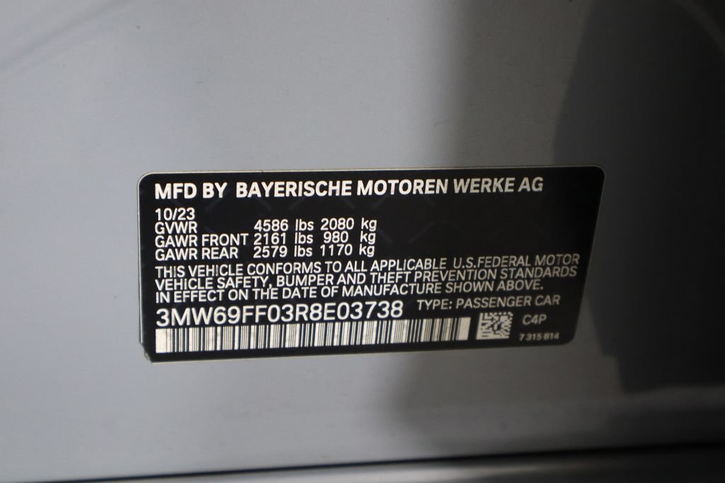 Used 2024 BMW 330i Sedan w/ M Sport Package RWD image 47