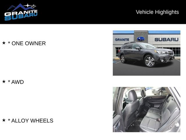 Used 2019 Subaru Outback 2.5i Limited image 2