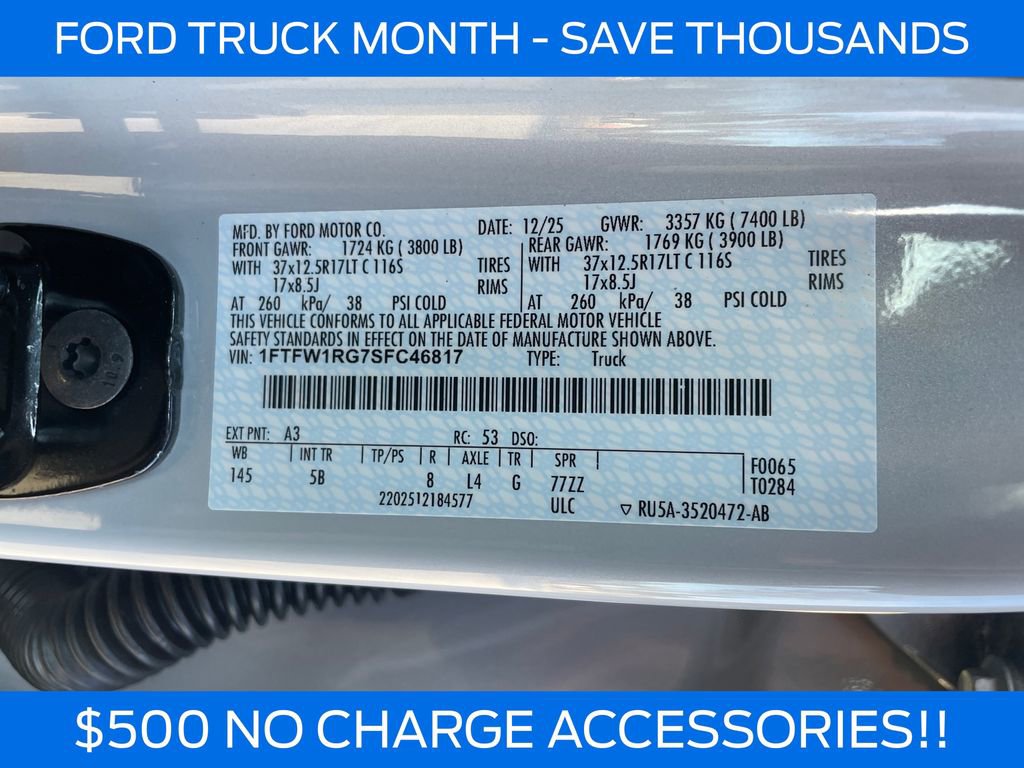 New 2025 Ford F150 Raptor image 23