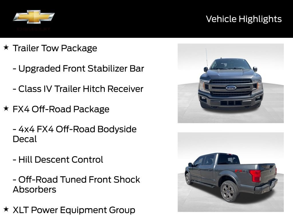 Used 2020 Ford F150 XLT w/ Equipment Group 302A Luxury AWD/4WD image 23