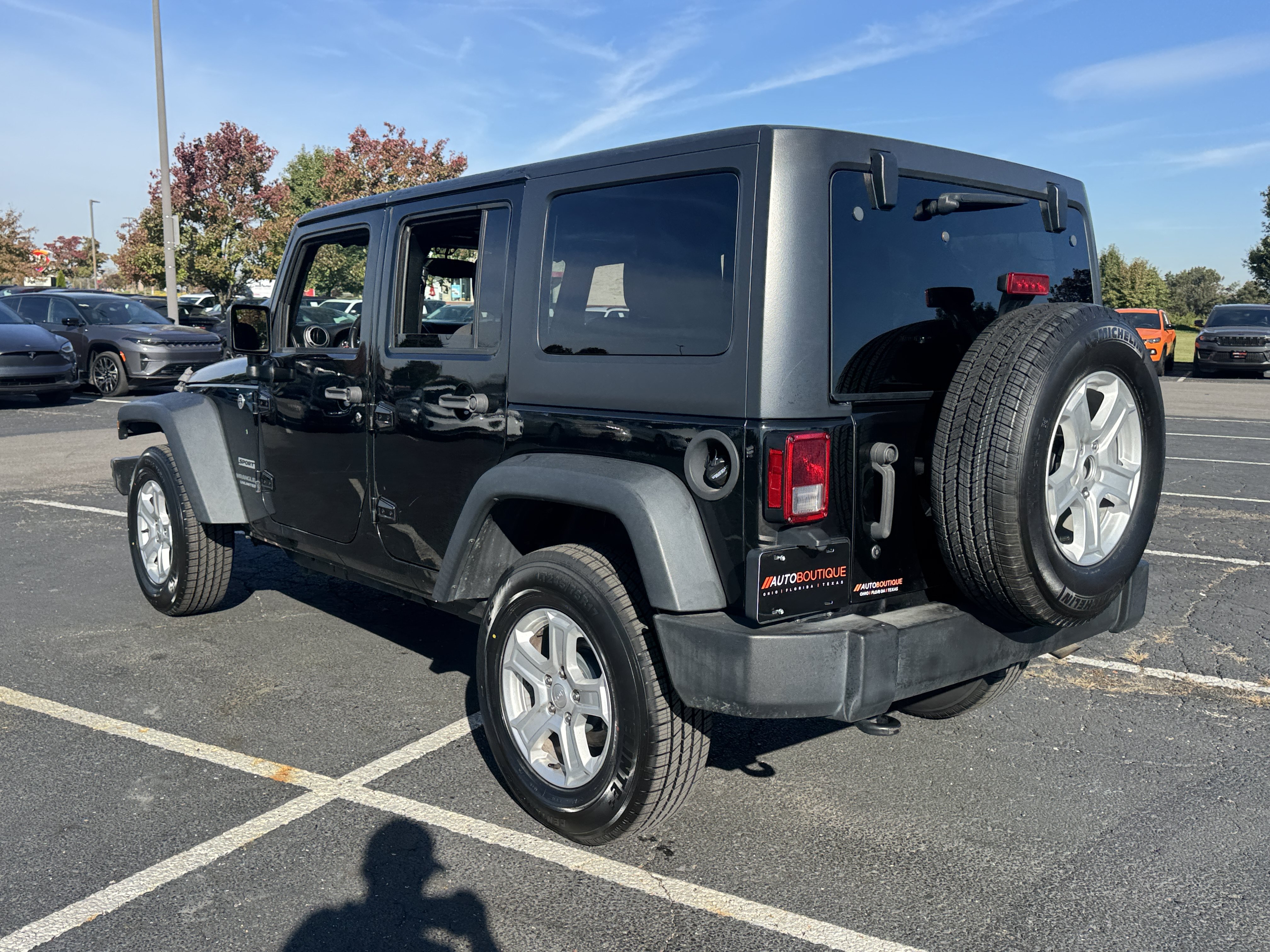 Used 2017 Jeep Wrangler Unlimited Sport w/ Quick Order Package 24S AWD/4WD image 8