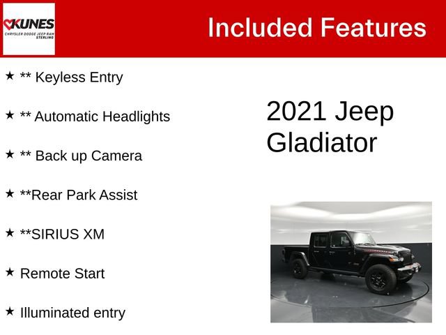 Used 2021 Jeep Gladiator Mojave AWD/4WD image 5