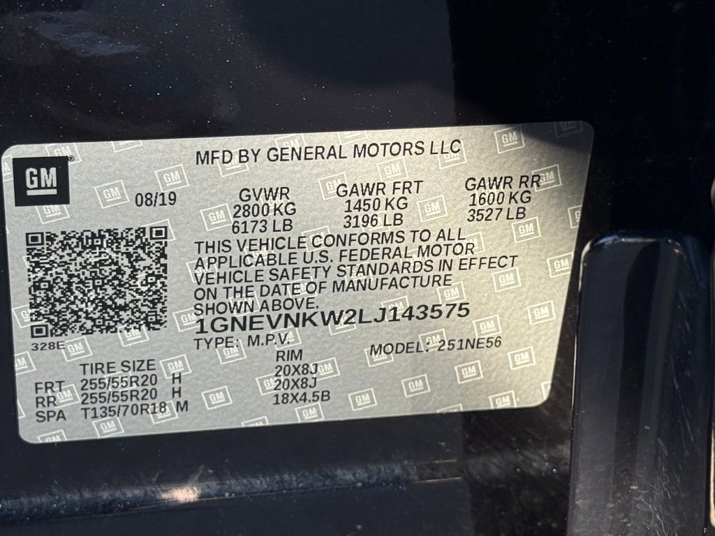 Used 2020 Chevrolet Traverse High Country w/ LPO, Floor Liner Package image 26