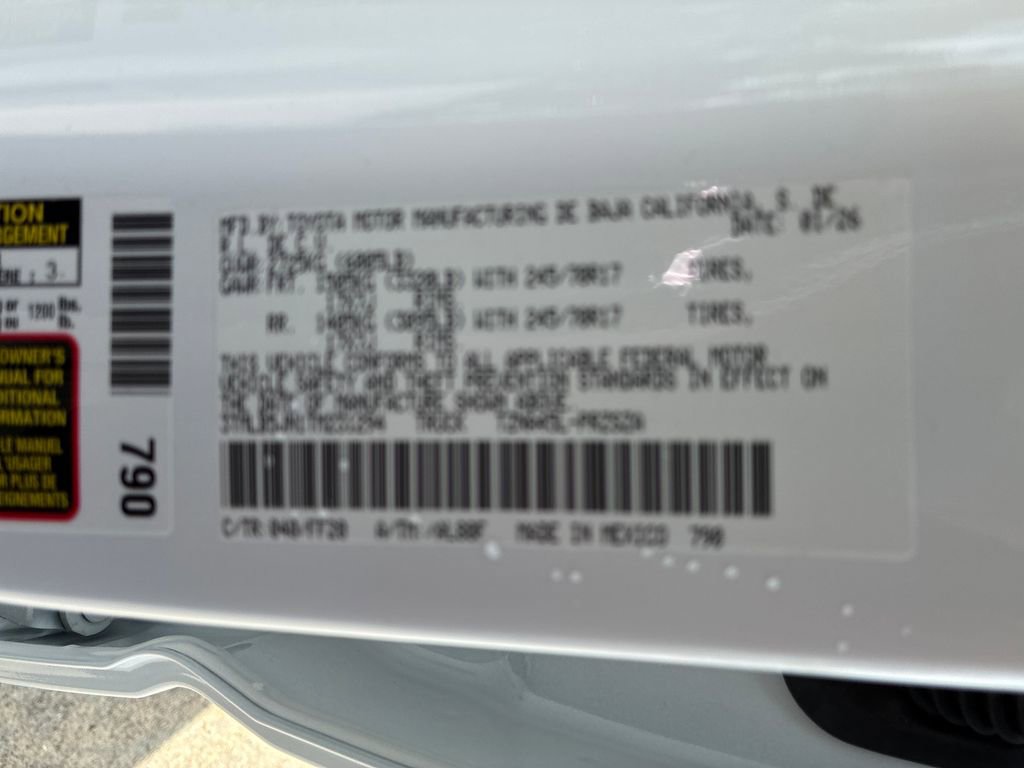 New 2026 Toyota Tacoma SR5 image 34