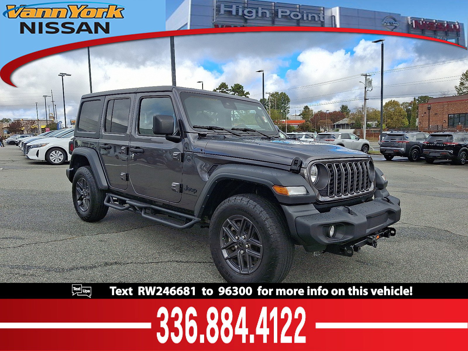 Used 2024 Jeep Wrangler Sport