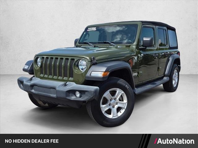 Used 2021 Jeep Wrangler Unlimited Sport AWD/4WD video 1