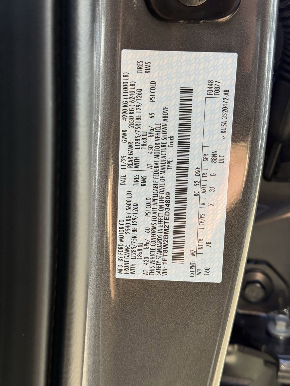 New 2026 Ford F250 Platinum w/ Tremor Off-Road Package image 52