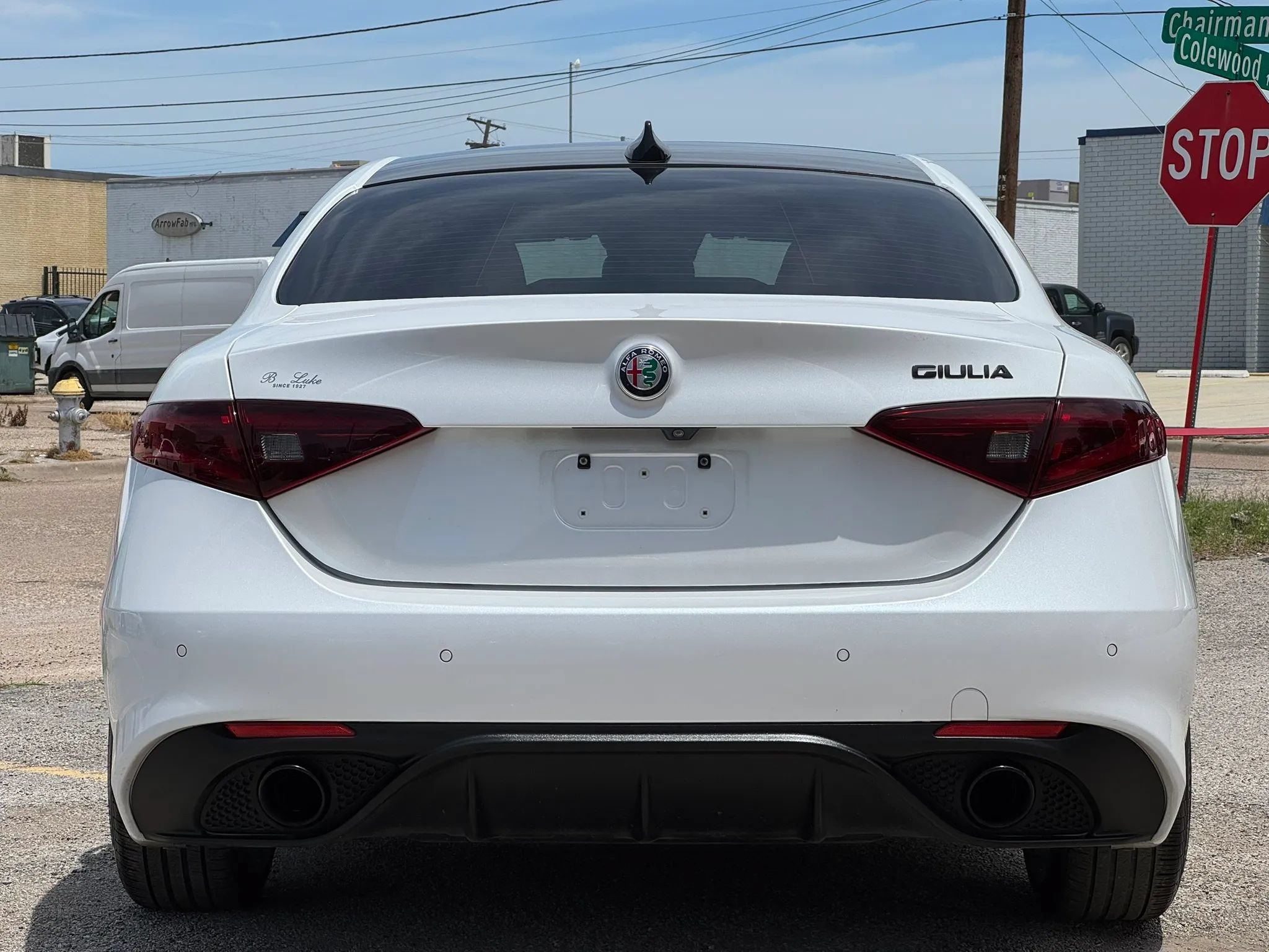 Used 2019 Alfa Romeo Giulia Ti Sport w/ Quick Order Package 22U Sport RWD image 6