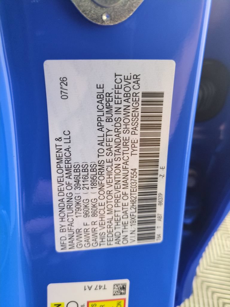 New 2026 Honda Civic Sport image 28