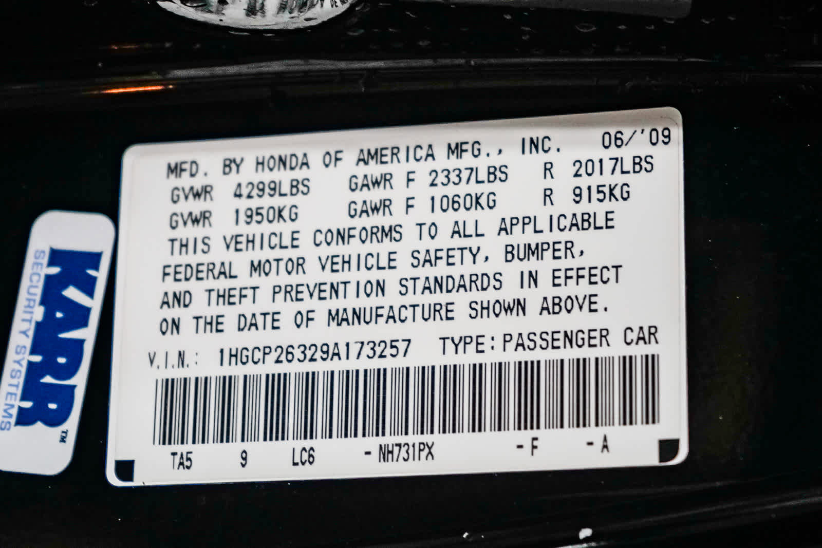 Used 2009 Honda Accord LX image 31