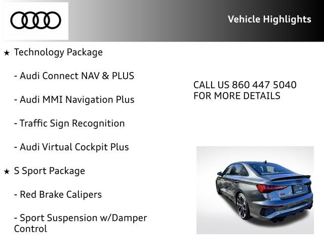 Certified 2024 Audi S3 Premium Plus AWD/4WD image 23