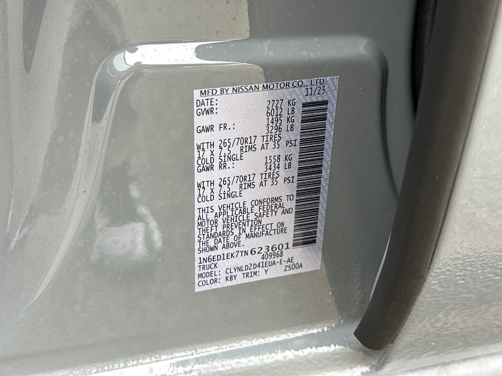 New 2026 Nissan Frontier PRO-4X w/ Pro Premium Package image 36