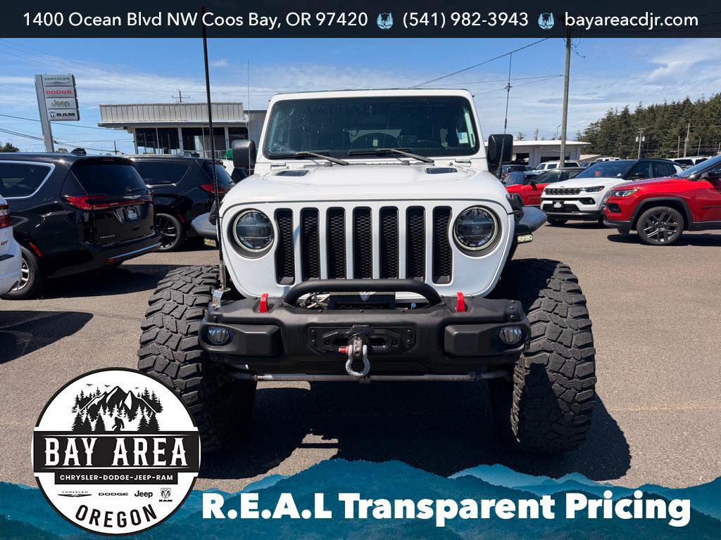 Used 2018 Jeep Wrangler Unlimited Rubicon w/ Steel Bumper Group AWD/4WD image 2