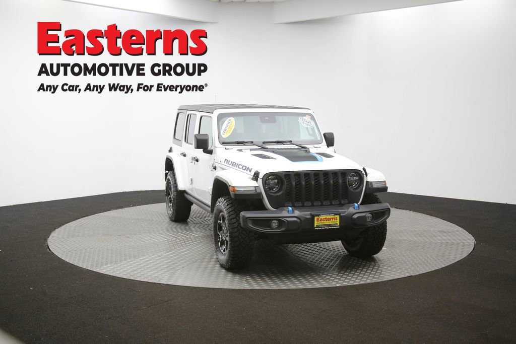 Used 2022 Jeep Wrangler Unlimited Rubicon 4xe w/ Cold Weather Group AWD/4WD image 51