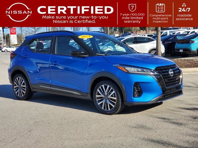 Certified 2024 Nissan Kicks SR