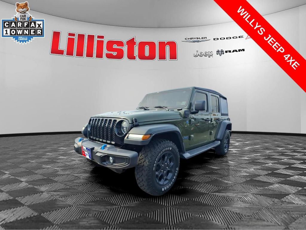 Used 2023 Jeep Wrangler Willys 4xe w/ Cold Weather Group image 5