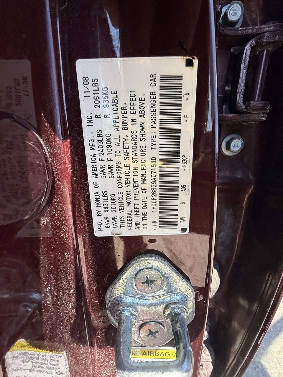 Used 2009 Honda Accord EX-L image 21