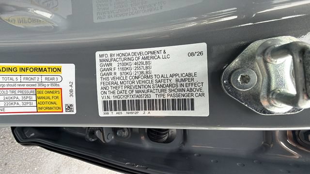 New 2026 Honda Accord Sport image 33
