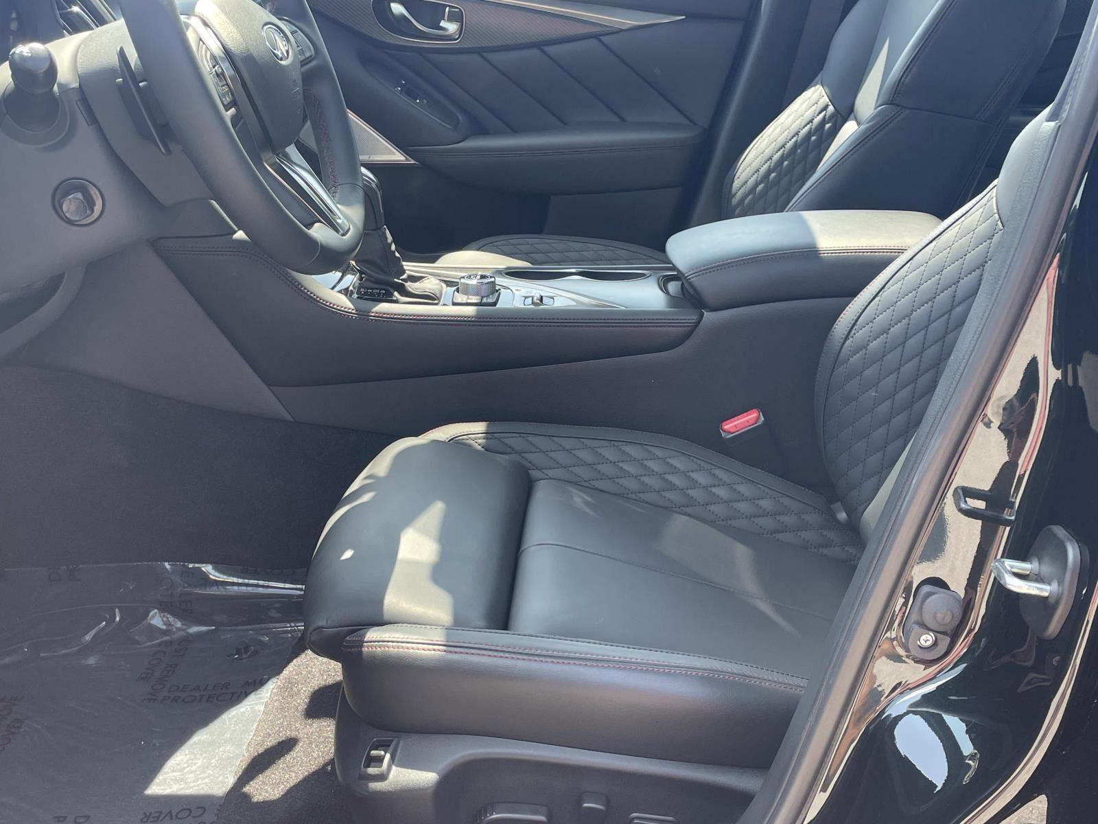Certified 2023 INFINITI Q50 Red Sport 400 w/ Black Opal Edition RWD image 14