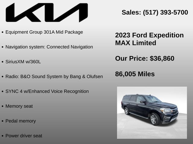 Used 2023 Ford Expedition Max Limited AWD/4WD image 5