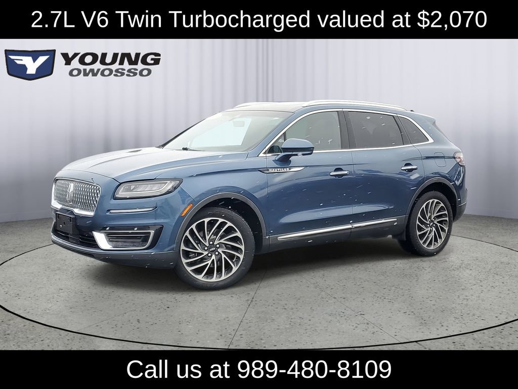 Used 2019 Lincoln Nautilus Reserve w/ Driver Assistance Package