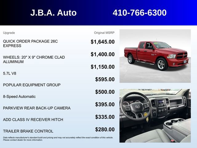 Used 2016 RAM 1500 Express RWD image 5