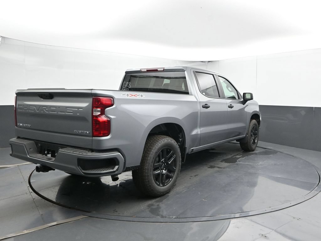 New 2026 Chevrolet Silverado 1500 Custom w/ Turbomax Blackout Package AWD/4WD image 7