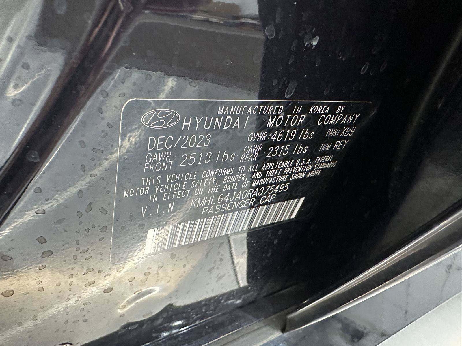 Certified 2024 Hyundai Sonata SEL AWD/4WD image 16