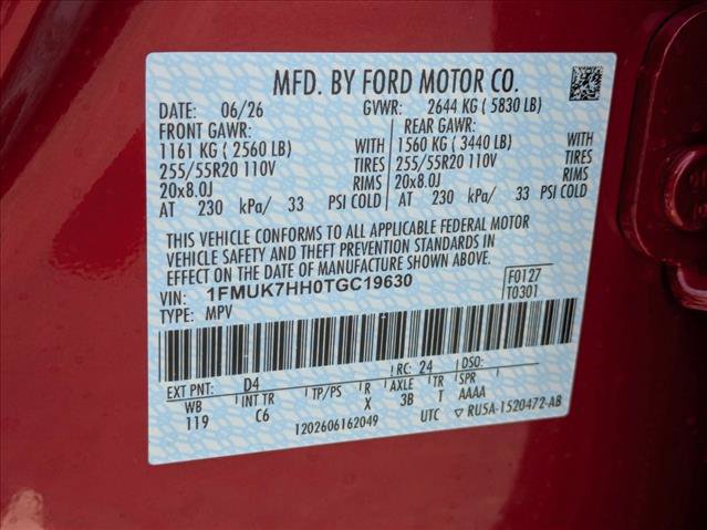 New 2026 Ford Explorer Platinum RWD image 17
