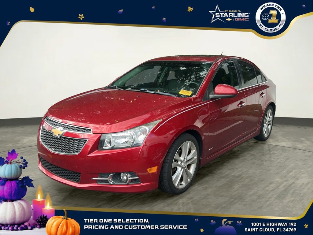 Used 2014 Chevrolet Cruze LTZ w/ Sun, Sound and Sport Package