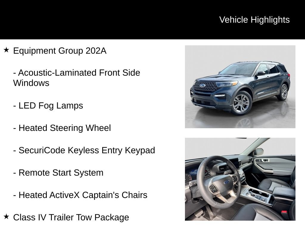 Used 2024 Ford Explorer XLT w/ Equipment Group 202A AWD/4WD image 6