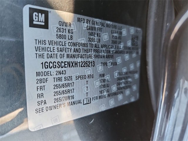 Certified 2017 Chevrolet Colorado LT w/ LT Convenience Package image 30