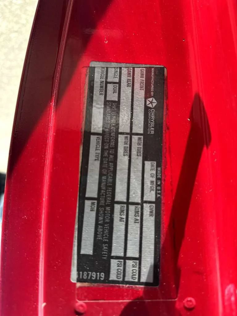 Used 1989 Dodge Dakota 2WD Regular Cab image 20