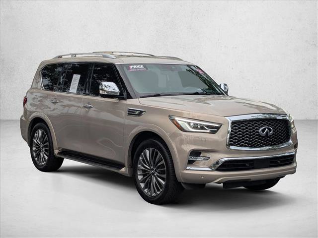 Used 2021 INFINITI QX80 Sensory w/ All-Season Package RWD image 3