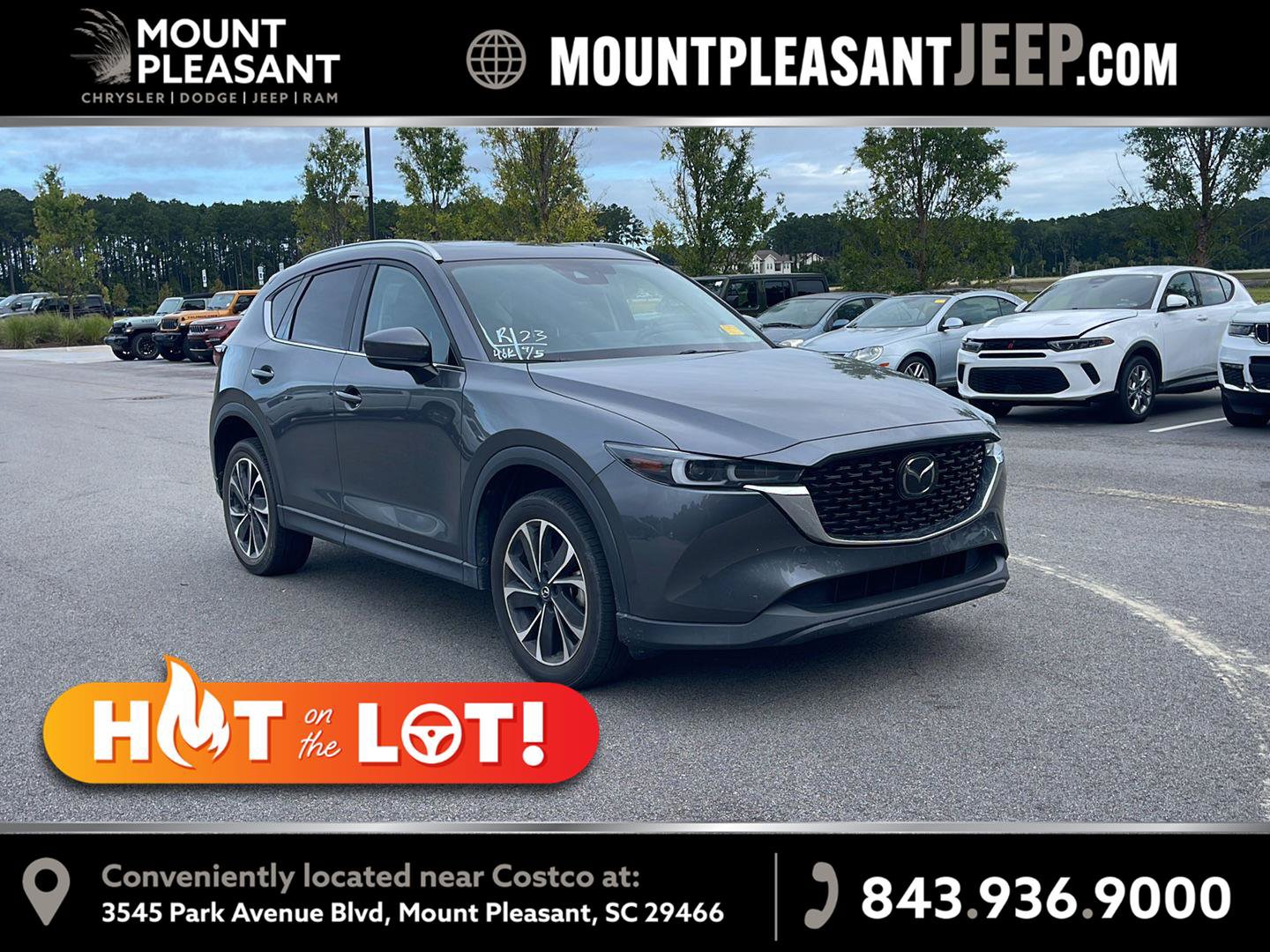 Used 2023 MAZDA CX-5 AWD 2.5 S w/ Premium Plus Pkg image 1