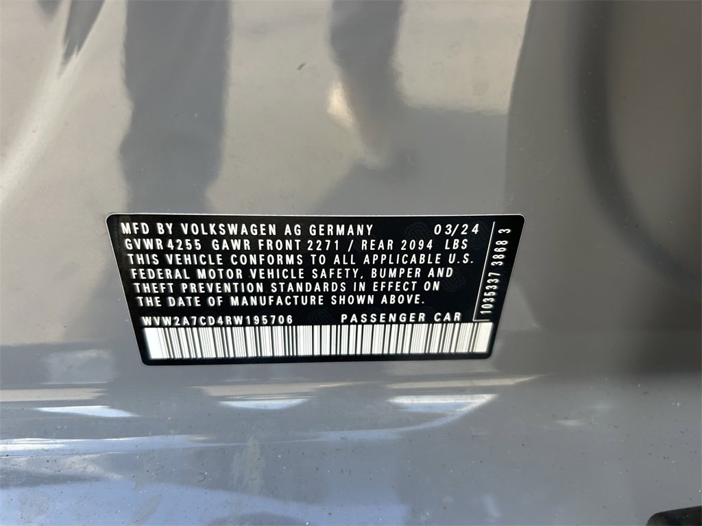 Used 2024 Volkswagen GTI SE image 10